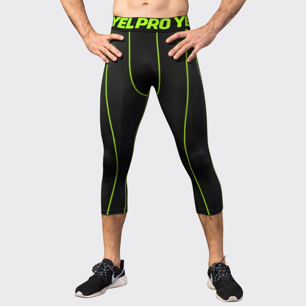 Leggings compressivi da uomo p - Sports Equipment Gym recensione e prezzo